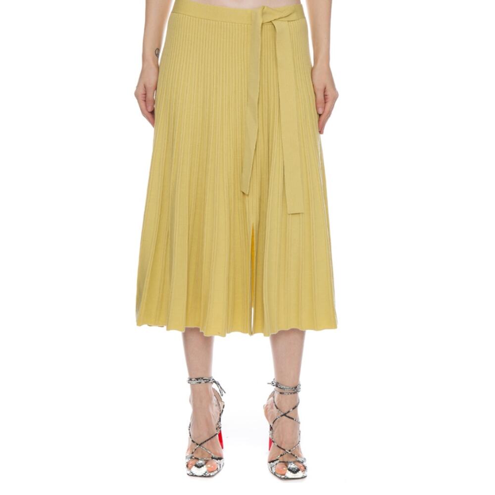 3.1 Phillip Lim pleated wool-blend midi skirt